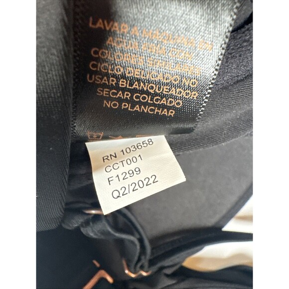 Copper Control Women's Cross Front Bra Swim Top Copper Infused Size Small - NWT - Picture 7 of 8